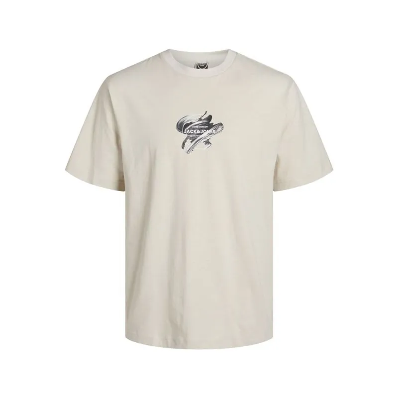 Детский Футболка с коротким рукавом Jack & Jones Jcotint Tee Ss Crew Neck Белый