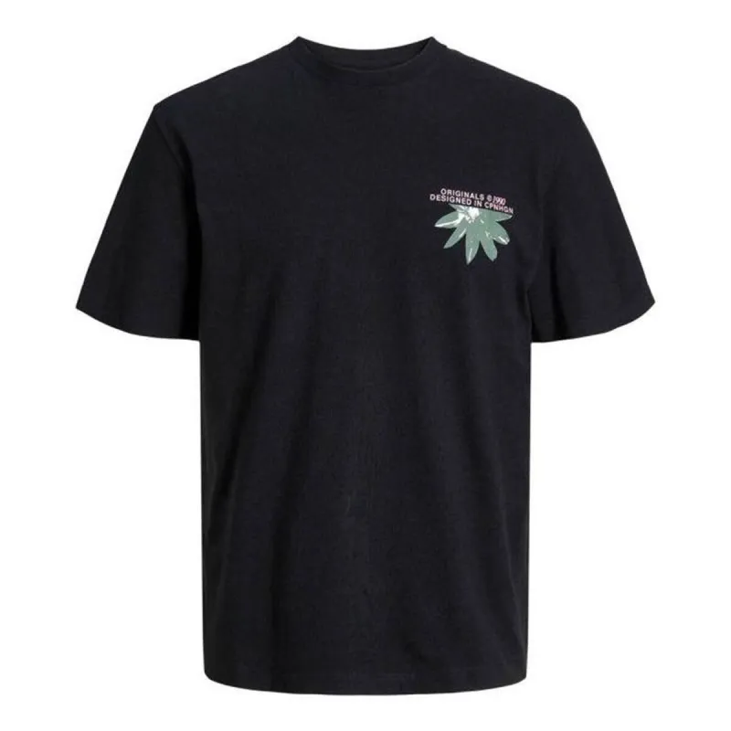 Lasten Lyhythihainen paita Jack & Jones Jortampa Back Tee Ss Musta