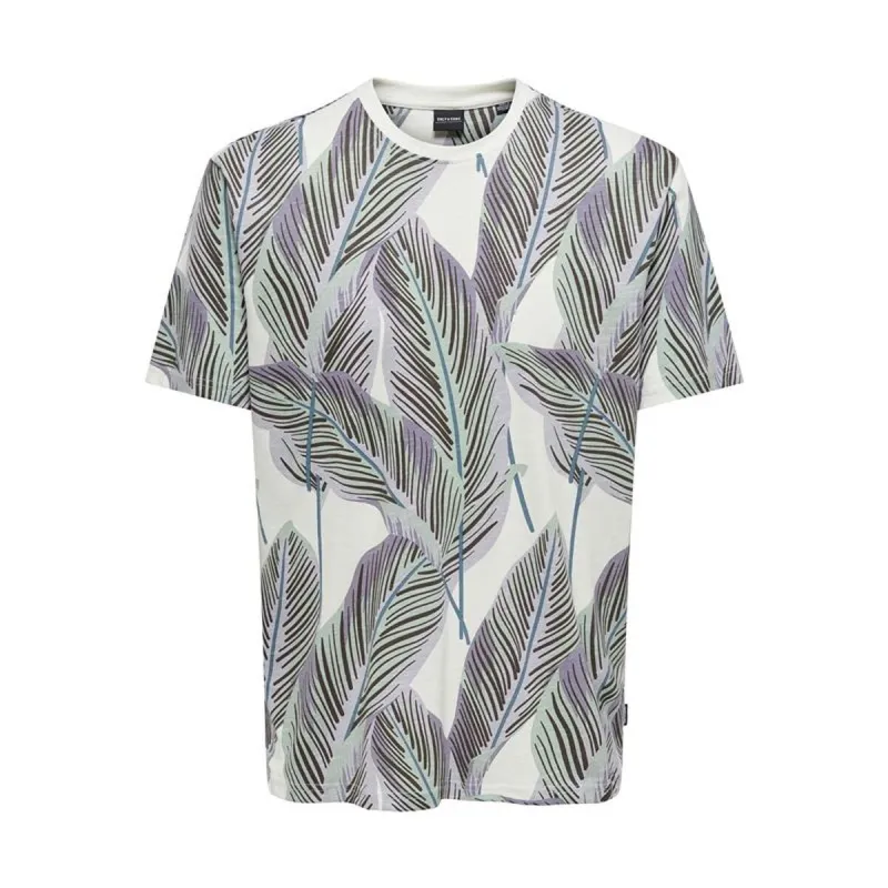 Miesten T-paita Only & Sons Onskobe Reg Sininen