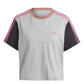 Sieviešu Krekls ar Īsām Piedurknēm Adidas 3S Cr