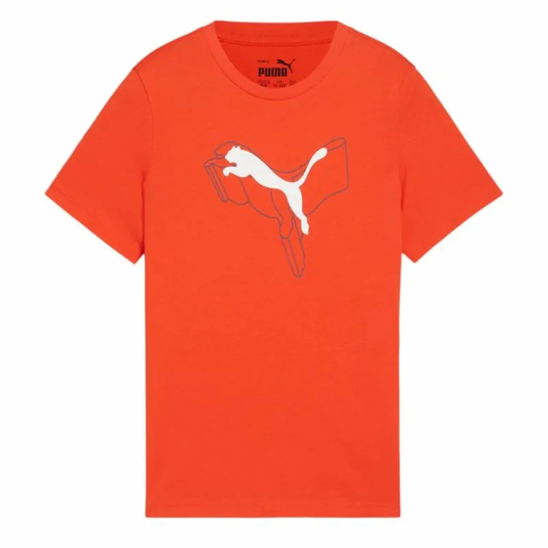 Детский Футболка с коротким рукавом Puma