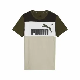 Lasten Lyhythihainen paita Puma Ess Block