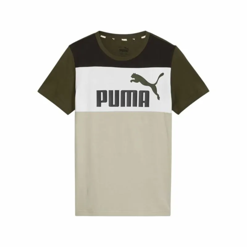 Vaikiška Marškinėliai su trumpomis rankovėmis Puma Ess Block
