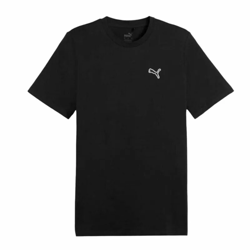 Футболка с коротким рукавом мужская Puma Чёрный