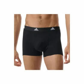 Vīriešu Bokseršorti Adidas Active Flex Melns 3 gb.