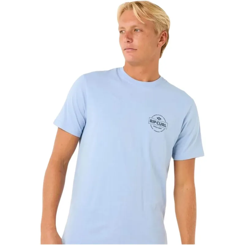Футболка с коротким рукавом мужская Rip Curl Staple Tee Синий