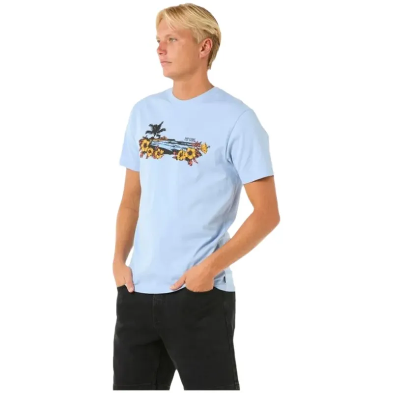 Vyriški marškinėliai su trumpomis rankovėmis Rip Curl Surf Paradise Mėlyna