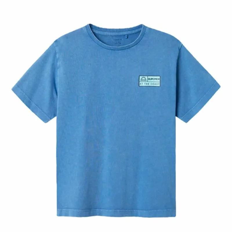 Child's Short Sleeve T-Shirt Name It Nkmfandel Nreg Noos Star Sapphire