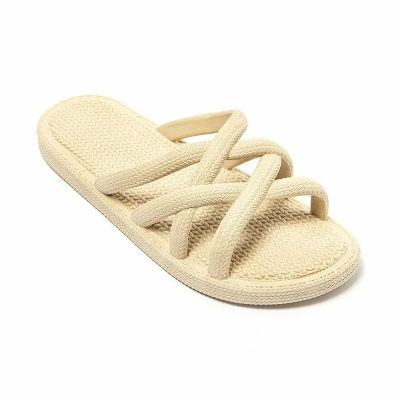 Women's Flip Flops Brasileras Mersin Light brown