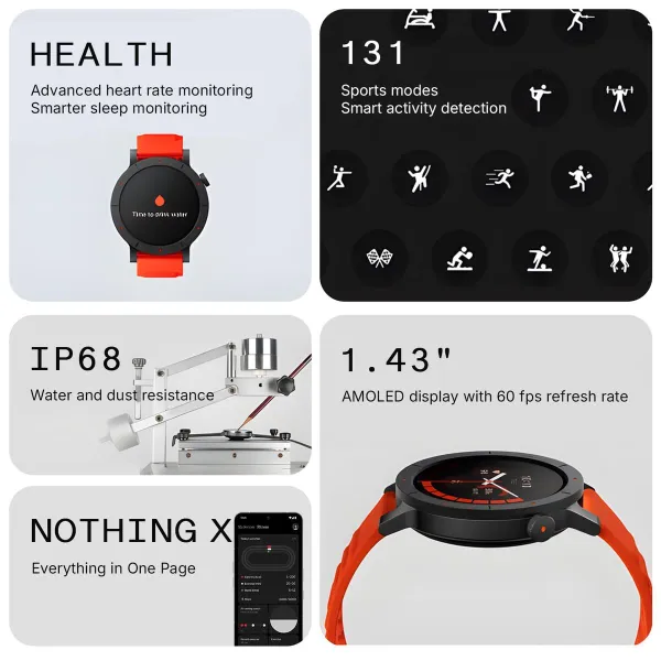 Nutikell Nothing WATCH 3 PRO Hall 1,43