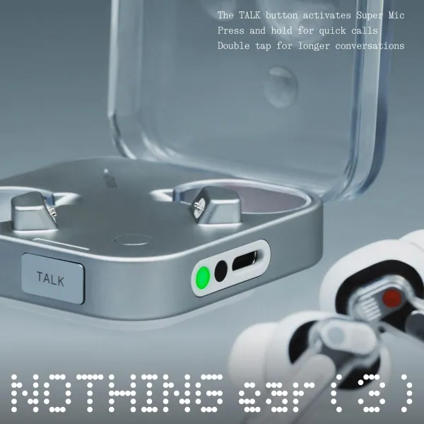 Austiņas Nothing A10600125 Balts