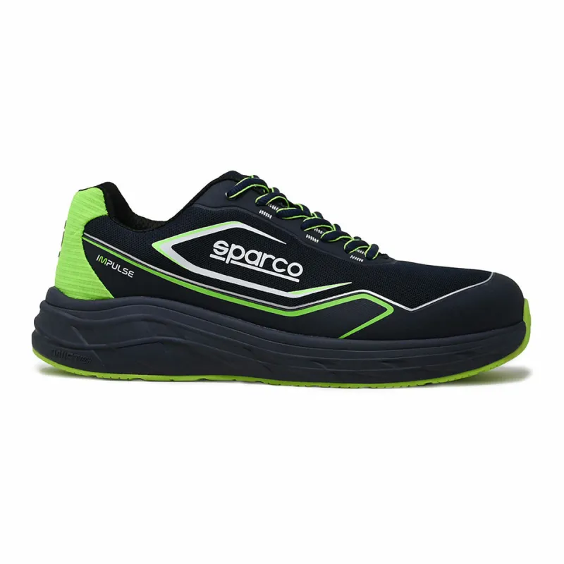 Turvajalatsid Sparco Willen Impulse Sinine Roheline Fluoriid
