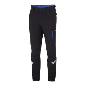 Защитные штаны Sparco kansas Чёрный Черный/Синий