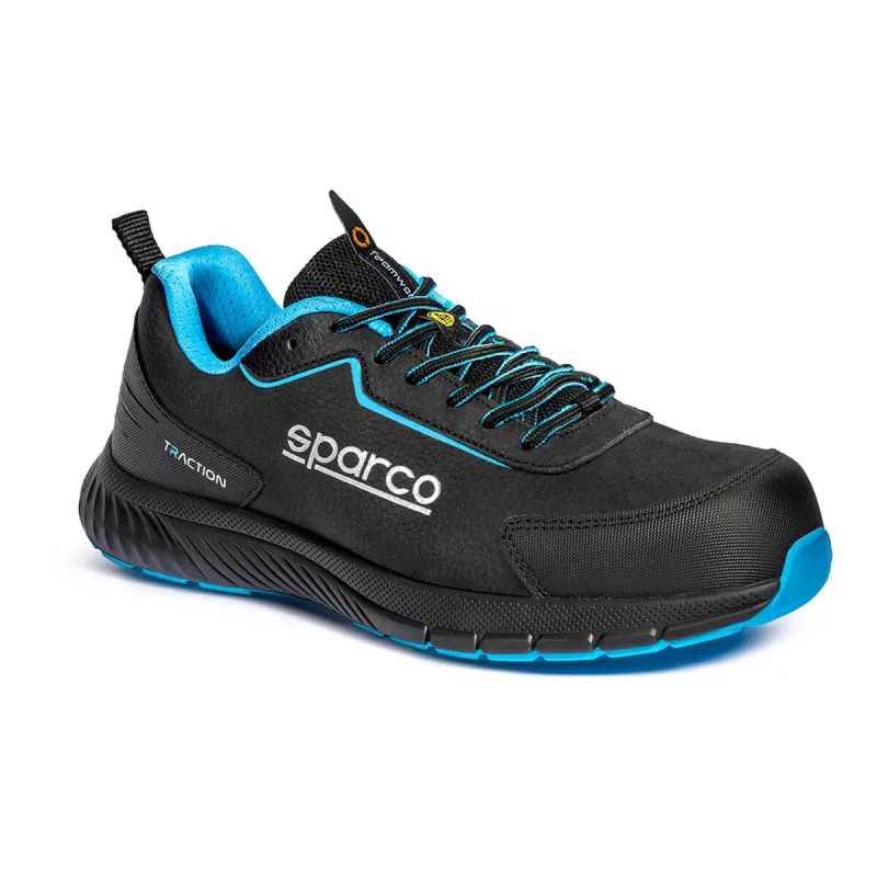 Обувь для безопасности Sparco traction nubuck takuma esd s3s sr fo hro sc Чёрный