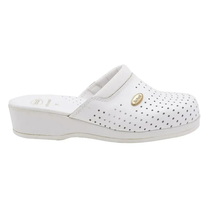 Klikatas Scholl Clog Backguard Balts
