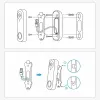 Smart Video-Porter Reolink Black