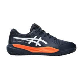Sporta Bikses Sievietēm Asics GEL RESOLUTION X GS CLAY 1044A080 400 Tumši Zils