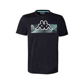 Vīriešu Krekls ar Īsām Piedurknēm Kappa Eryx Graphik Tumši zils