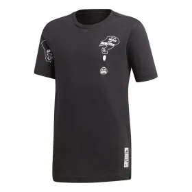 Krekls ar Īsām Piedurknēm Bērniem Adidas Hulk Melns