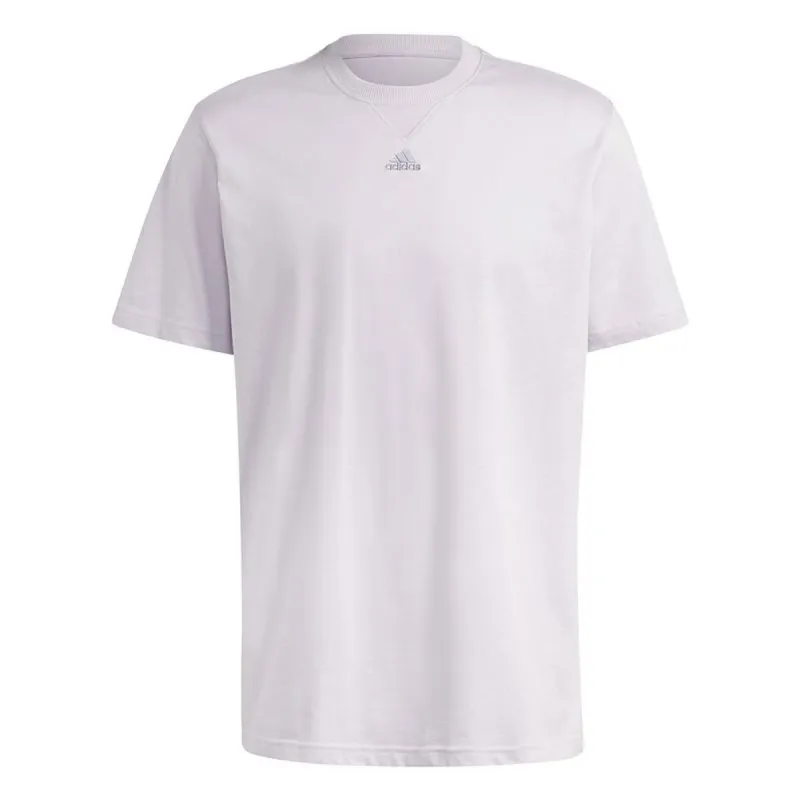 Vyriški marškinėliai su trumpomis rankovėmis Adidas All Szn Alyvinė