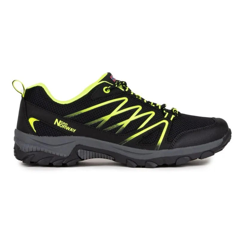Walking Shoes for Men Geographical Norway Black