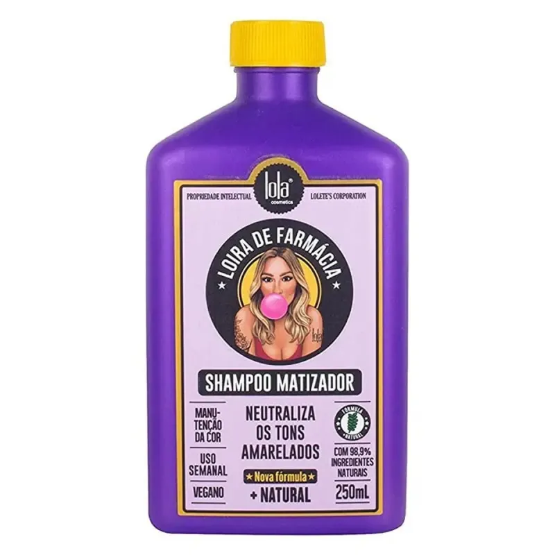 Matinį atspalvį sutekiantis šampūnas Lola Cosmetics LOIRA DE FARMÁCIA 250 ml