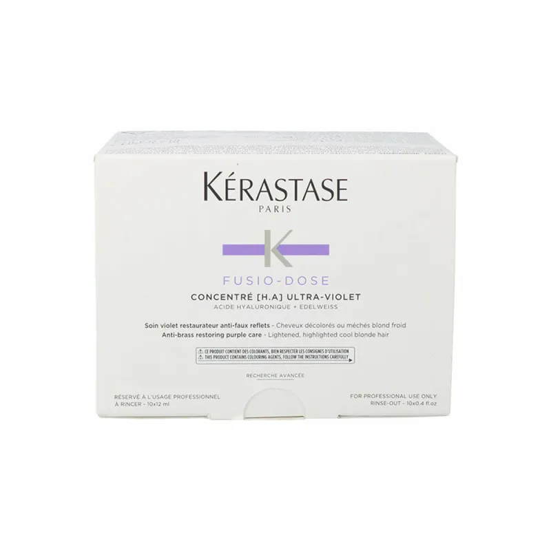 Spalvą neutralizuojantis Kerastase E3430000 12 ml Gydymas nuo pageltimo 10 vnt.
