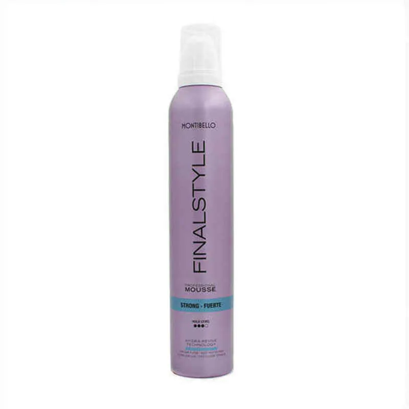Экстрасильная фиксирующая пенка Montibello Finalstyle Mousse Strong