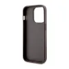 Guess GCube Stripes MagSafe - Case for iPhone 14 Pro Max (Brown)