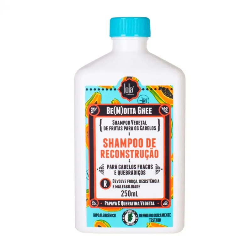 Atkuriamasis šampūnas Lola Cosmetics Lola Be(M)Dita Ghee Papaya Reconstruction 250 ml