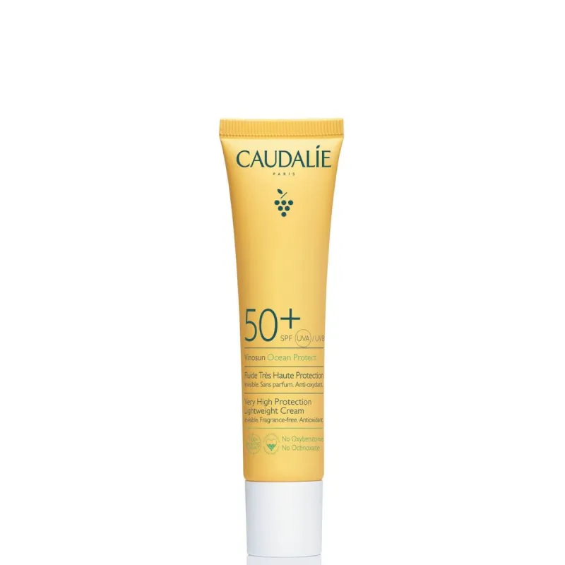 Kremas nuo saulės veidui Caudalie Vinosun Spf 50+ 40 ml
