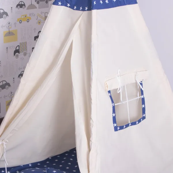 Tipi-teltta Springos TIP08 tummansininen