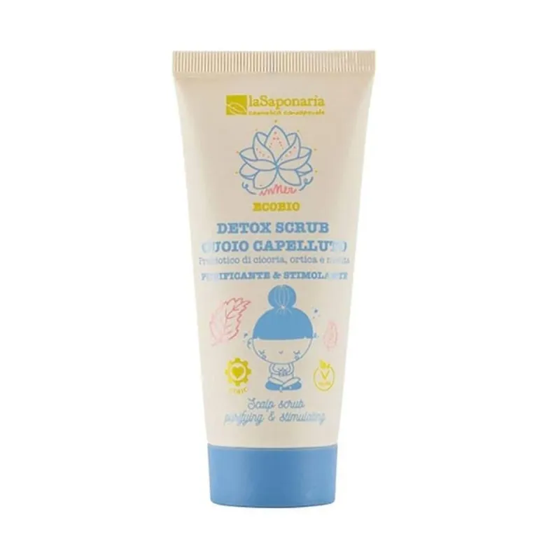 Drėkinančioji priemonė plaukams La Saponaria Detox 100 ml