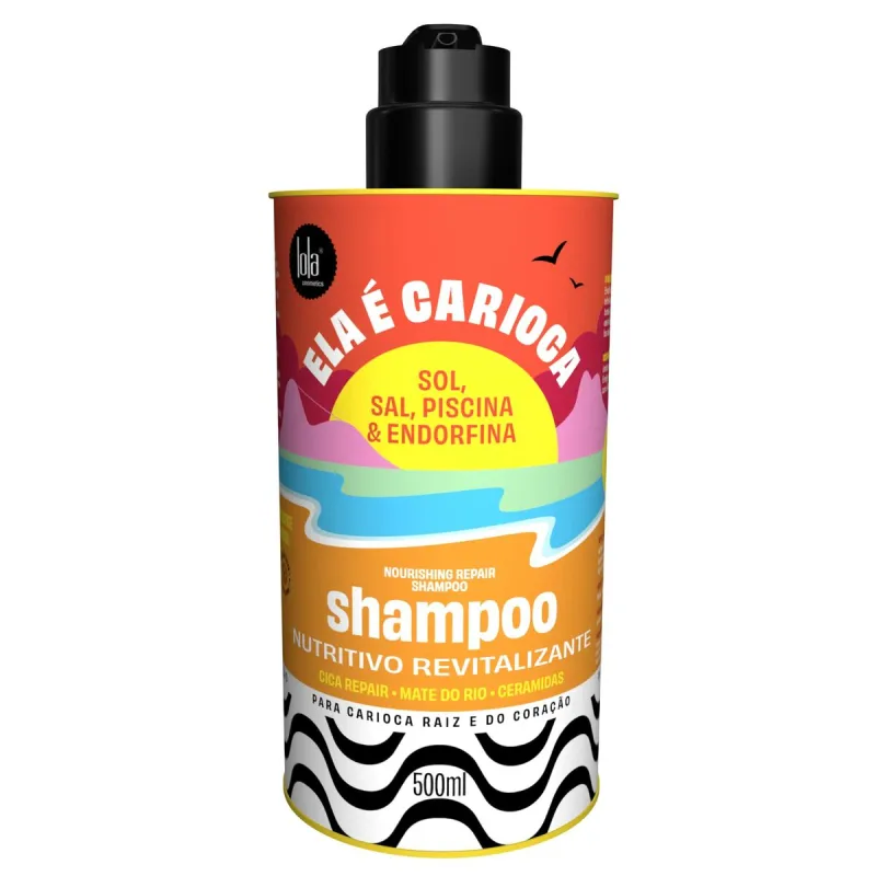 Maitinantis šampūnas Lola Cosmetics Ela É Carioca 500 ml Gaivinantis