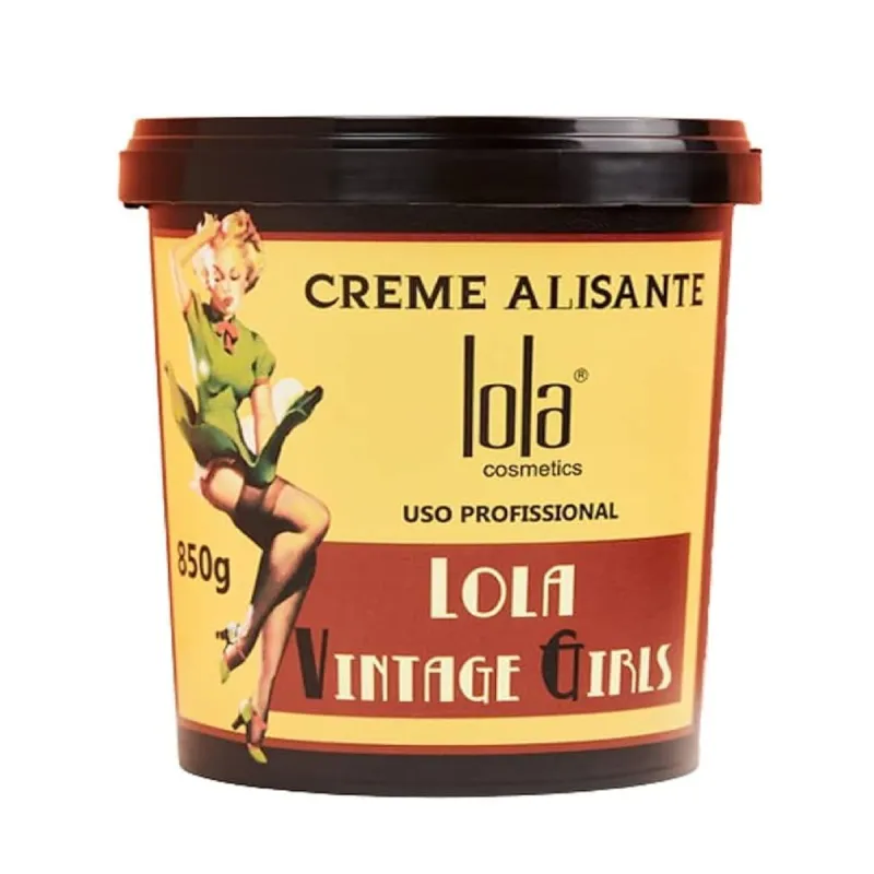 Plaukus tiesinanti kapiliarinė priemonė Lola Cosmetics Vintage Girls 850 g