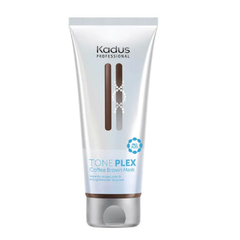 Kaukė su spalvotais pigmentais Kadus Toneplex Coffee Brown 200 ml