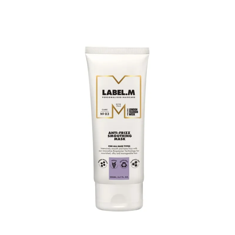 Plaukų kaukė Label.M Anti-Frizz Smoothing Mask 200 ml