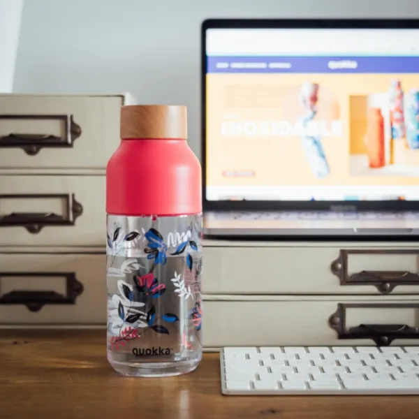 Quokka Ice - ecozen Water Bottle 570 ml (Blooms)