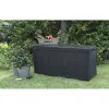 Storage Box Keter 230415 Graphite 270 L Plastic