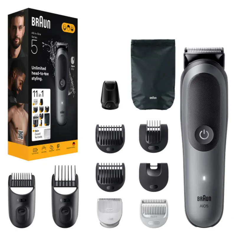 Plaukų kirpimo mašinėlė Braun S5 ALL IN AIO5560