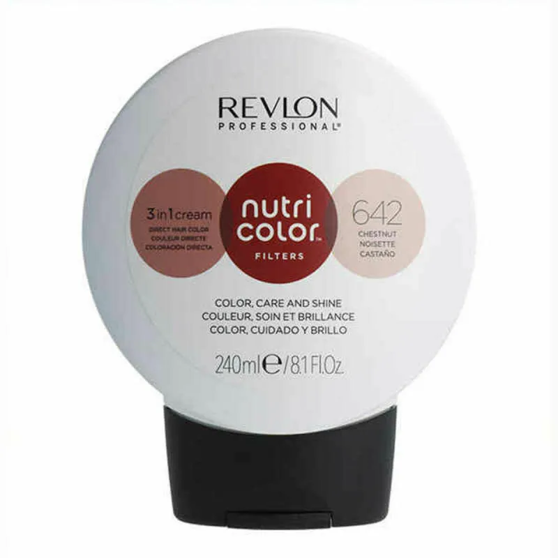 Ilgalaikiai dažai Revlon Nutri Color Ruda Nº 642 240 ml