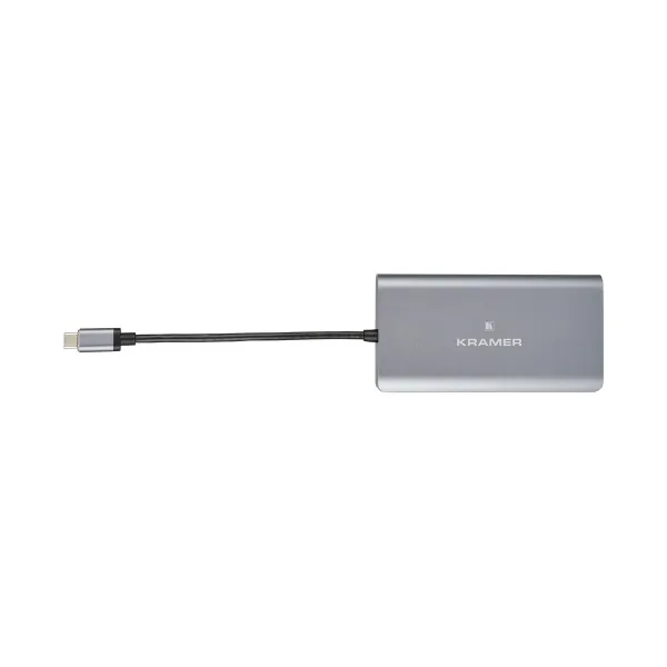 USB Centrmezgls Kramer Electronics KDock-3 Sudrabains Pelēks