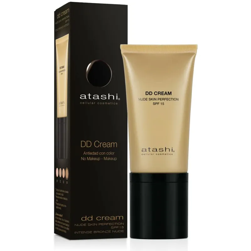 Apsauga nuo saulės su spalva Atashi Celullar Cosmetic Dd Spf 15 50 ml DD Kremas