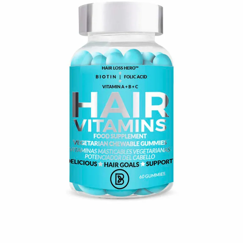 Maisto Papildas nuo Plaukų Slinkimo Biovène Hair Vitamins Guminukai (60 vnt.)