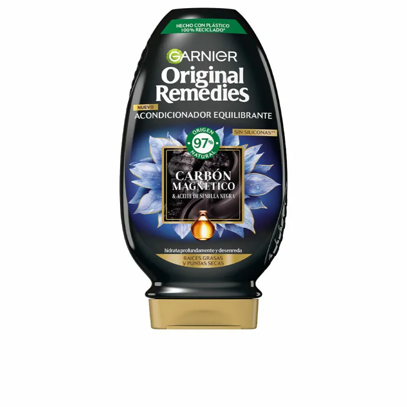Kondicionierius Garnier Original Remedies 250 ml Harmonizuojantis Magnetinė anglis