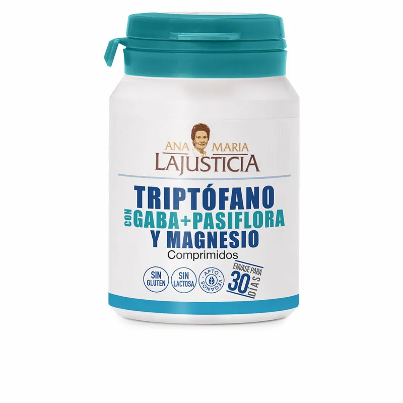 Пищевая добавка Ana María Lajusticia Triptofano Con Gaba Pasiflora Y Magnesio 60 штук