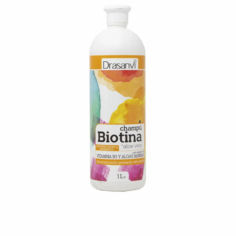 Maitinamasis Šampūnas Drasanvi Biotina Y Aloe Vera 1 L Biotinas Sausi plaukai