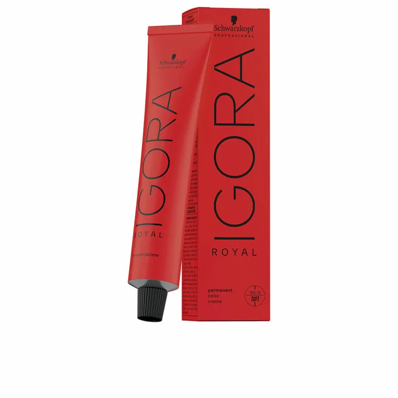 Перманентный крем-краска Schwarzkopf Igora Royal Nº 7-42 Светлый полутон Бежевый дым Nº 7-42 Rubio Medio Beige Humo 60 ml
