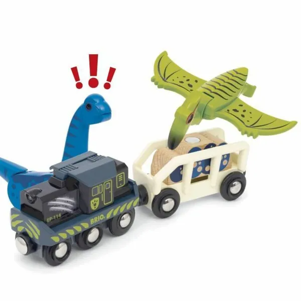 Juna Brio Dinosaur Battery train