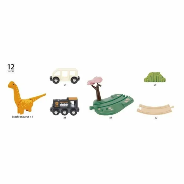 Juna piirillä Brio Dinosaur circle set
